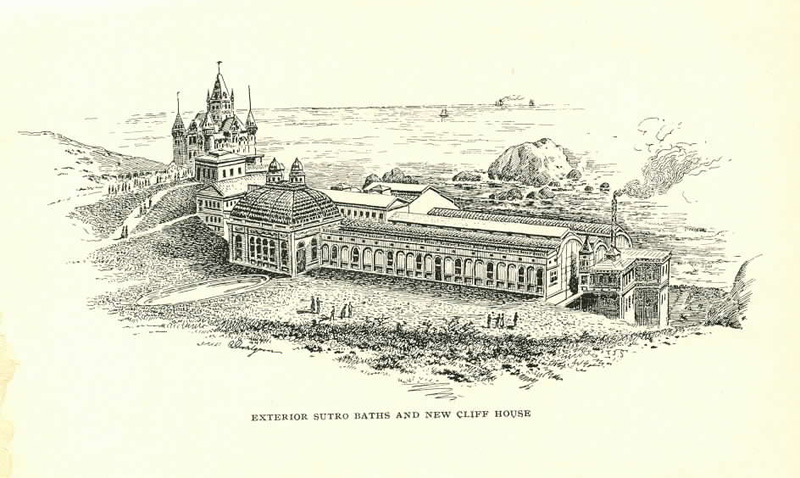 "Adolph Sutro - A Brief Story of a Brilliant Life"
By Eugenia Kellogg Holmes
Illustrated by Carl Dahlgren
Engraved and Published by the Press of San Francisco Photo-Engraving Co.
518-20 Sacramento St., San Francisco 1895
(illustration from pg 53)